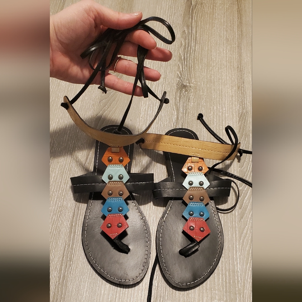 Strappy sandals